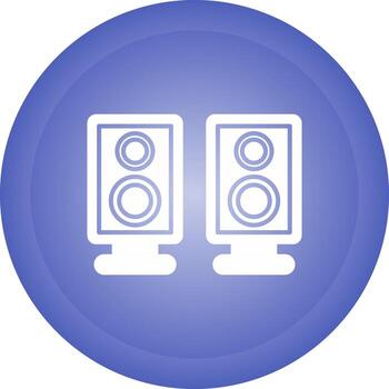 icono de vector de altavoz