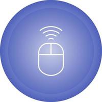 Wireless input device Vector Icon