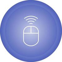 Wireless input device Vector Icon