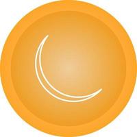 New Moon Vector Icon