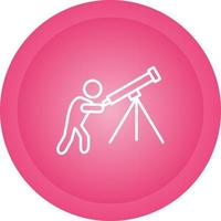 Adjusting Telescope Vector Icon