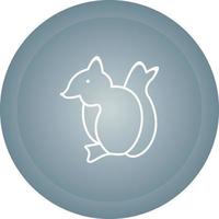Squirrel Vector Icon