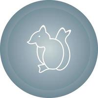 Squirrel Vector Icon