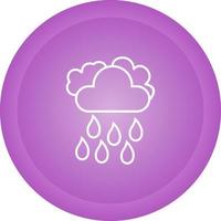 Light Rain Vector Icon