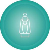 Oil Lamp Vector Icon