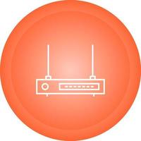 icono de vector de enrutador wifi