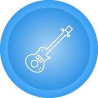 icono de vector de guitarra eléctrica