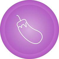 Eggplant Vector Icon