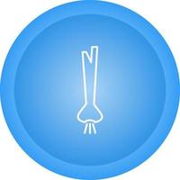 Spring Onion Vector Icon