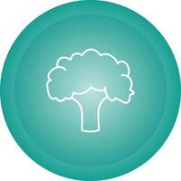 Broccoli Vector Icon
