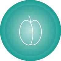 Plum Vector Icon