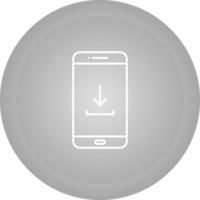 Download To Phone Vector Icon