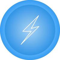 Lightening Vector Icon