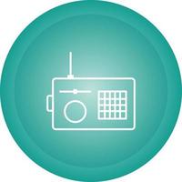 Radio Vector Icon