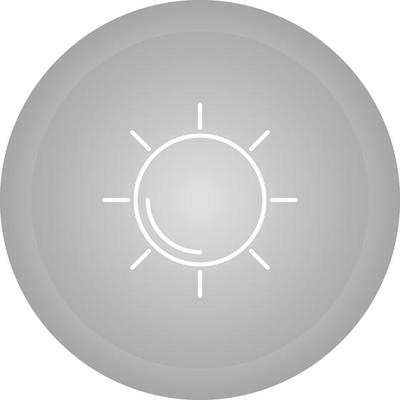 Sun Vector Icon