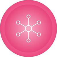 Molecular Structure Vector Icon