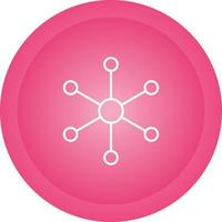 Molecular Structure Vector Icon