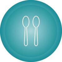 Spoons Vector Icon