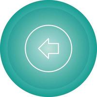 Back Vector Icon