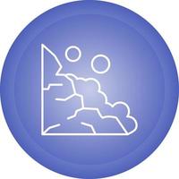 Landslide Vector Icon