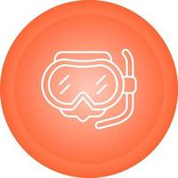 Diving Mask Vector Icon