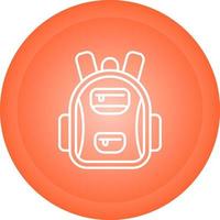 School Bag Vector Icon