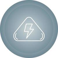 Electrical Hazard Vector Icon