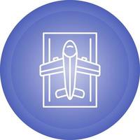 Runway Vector Icon
