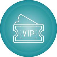 Vip Privilege Vector Icon