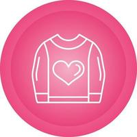 icono de vector de sudadera