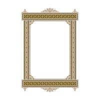 Vintage ornate seamless border vector set concept pattern in traditional style. curls and spirals ornament isolated on white background