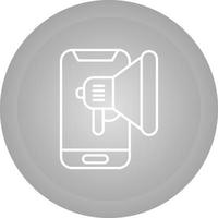 Mobile Marketing Vector Icon