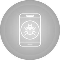 Mobile Virus Vector Icon