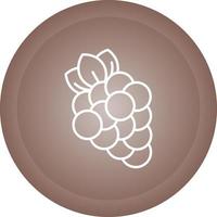 Grapes Vector Icon