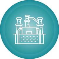 Geothermal Energy Vector Icon