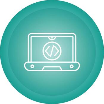 icono de vector de codificación