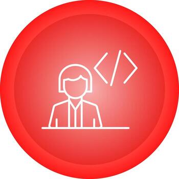 Programmer Vector Icon