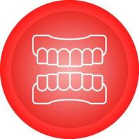 Denture Vector Icon