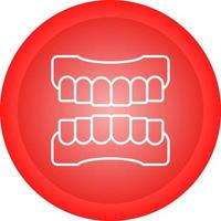 Denture Vector Icon