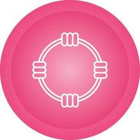 Hula Hoop Vector Icon