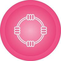 Hula Hoop Vector Icon