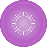 Sun Vector Icon