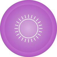 Sun Vector Icon