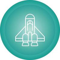 Spaceship Vector Icon