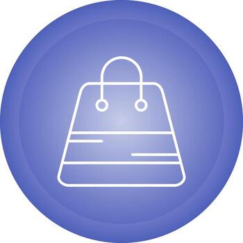 icono de vector de bolsa