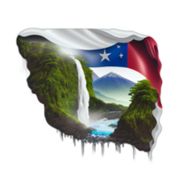 Taiwan vlag patriot illustratie, Taiwanees vlaggen patriottisme, ai gegenereerd png