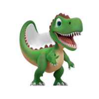 dinosauro cartone animato illustrazione, dinosauro illustrazioni, ai generato png