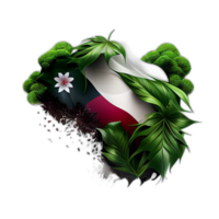 taiwan flagga patriot illustration, taiwanese flaggor patriotism, ai genererad png