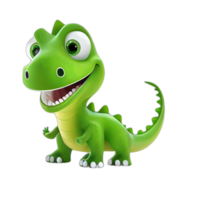 dinosauro cartone animato illustrazione, dinosauro illustrazioni, ai generato png