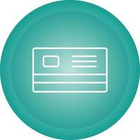 Atm Card Vector Icon